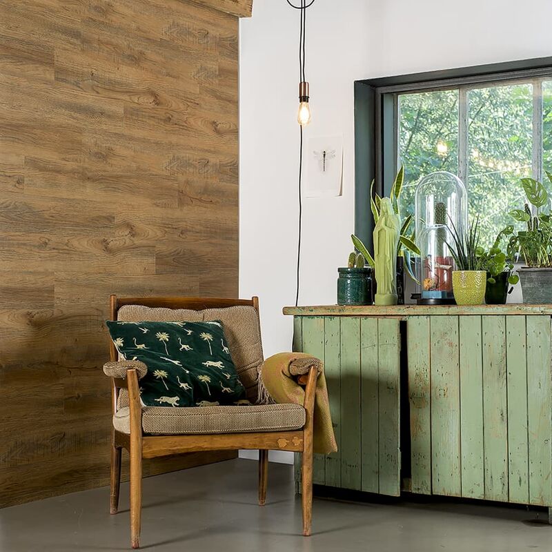 

WallArt Tablones madera 30 pzs GL-WA29 roble reciclado marrón oxidado