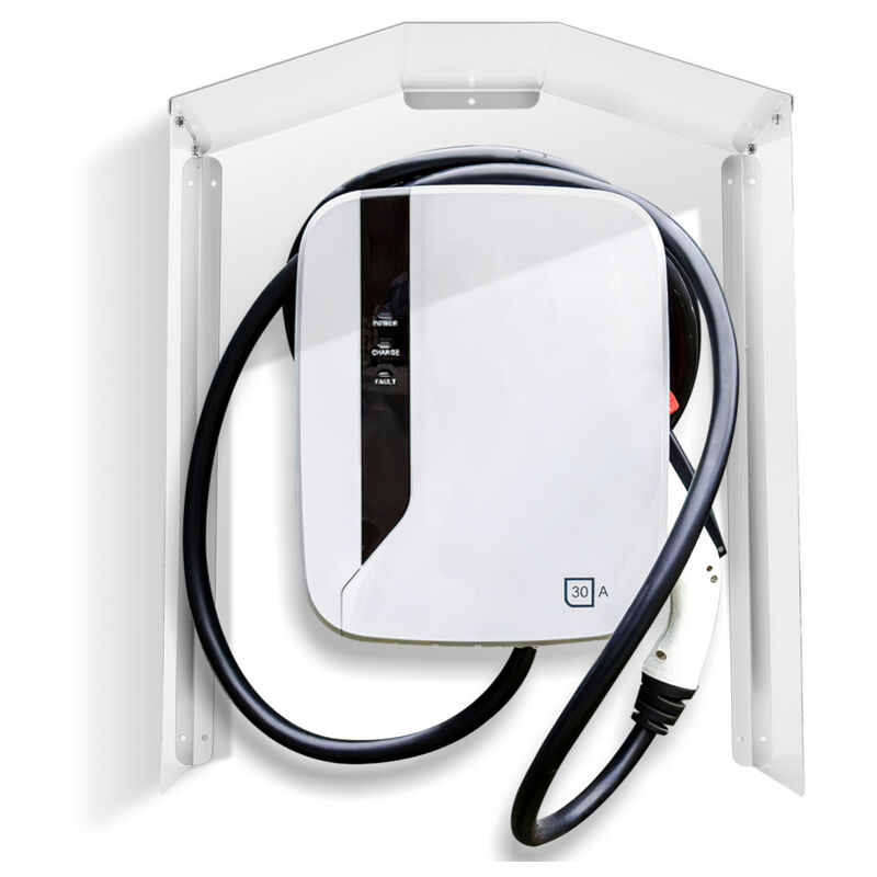 Wallbox Protection contre les intempéries, toit de protection en acier inoxydable pour station de chargement de voiture électrique, auvent pour