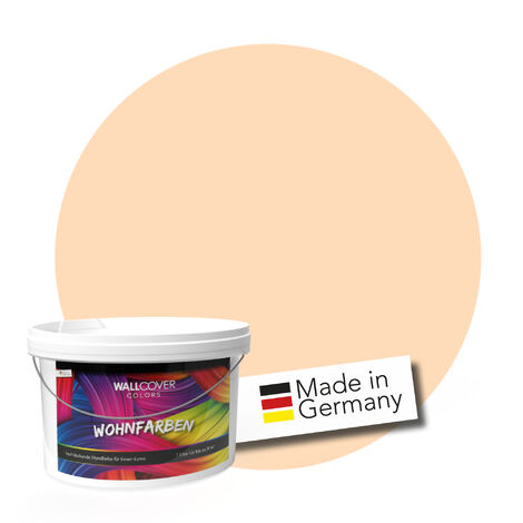 WALLCOVER Couleurs Peinture Murale Pastel Bleu Pastel 2,5L pour l'intérieur Peinture Intérieure Bleu Ciel Mat Peinture Murale Intérieure Professionnelle de Qualité Supérieure