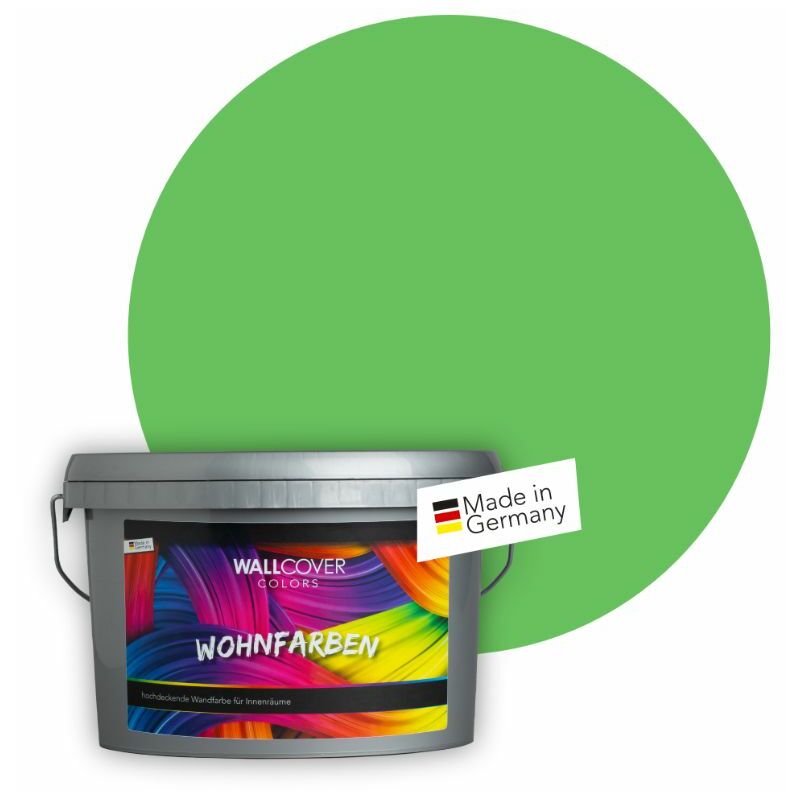Wallcover Colors - Peinture intérieure murale Vert Dublin 2D Mat