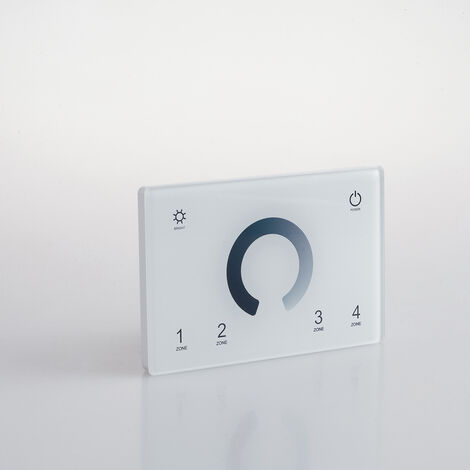 Wallpad RF 2.4G per controllo dimmer 4 zone 1 canale collegabile con DMX 512