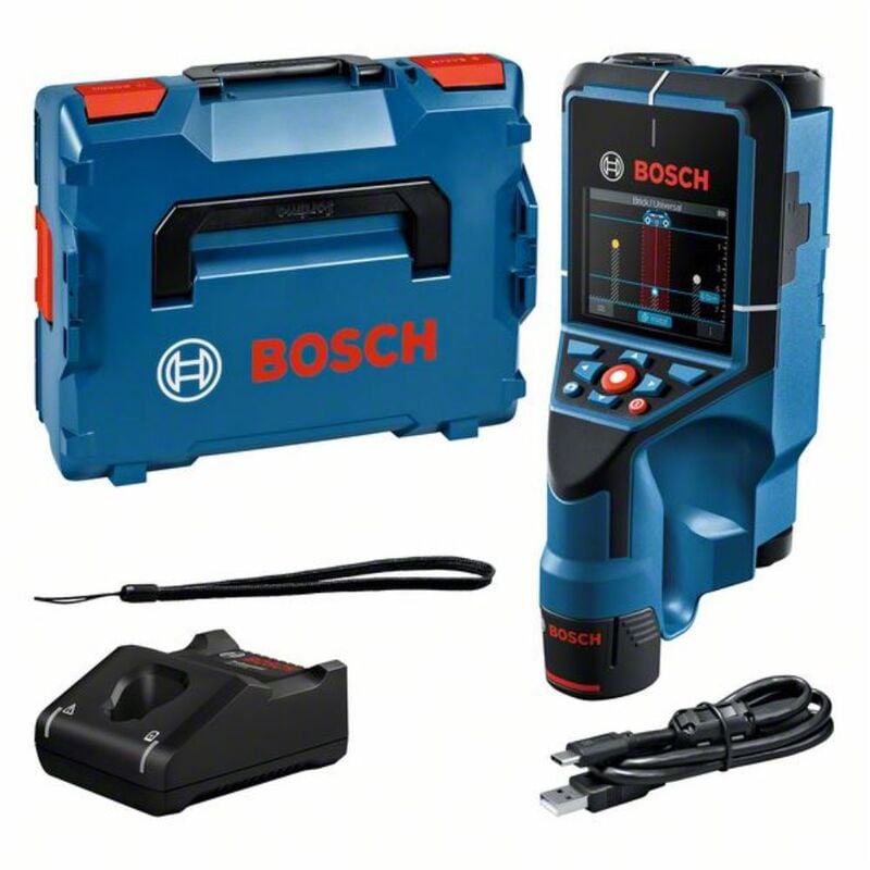 Bosch - 12V WallScanner D-Tect200C 1x batterie 2.0 ah l-boox