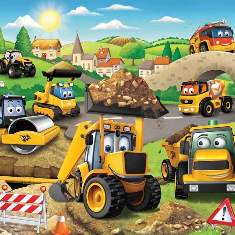 

Papel de pared fotográfico My First JCB New 43787 - Multicolor - Walltastic