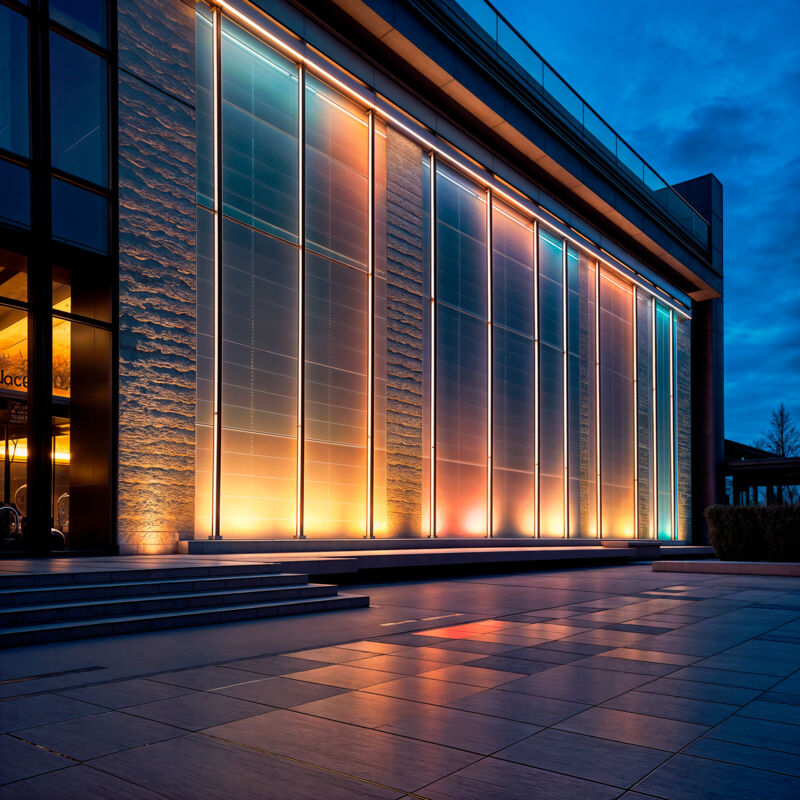 Efectoled - Wallwasher led 36W rgb IP65 100cm rgb