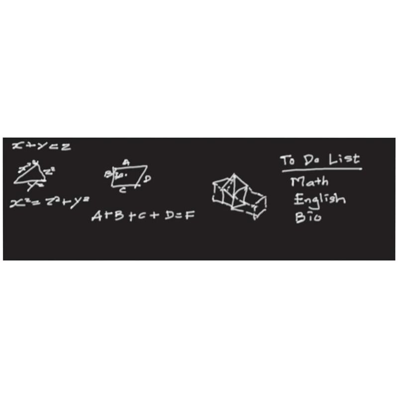 

Vinilo adhesivo de pizarra negro 200x45 cm - Negro - Walplus
