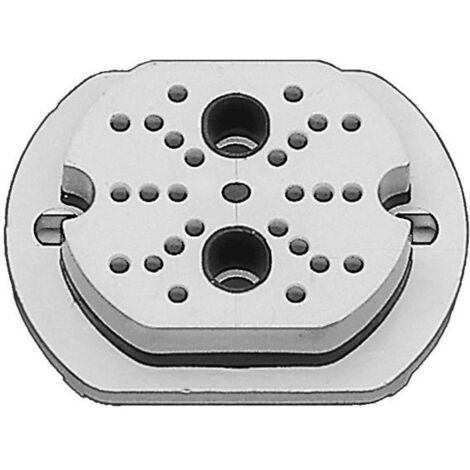 Walraven Bismat Rail isolateur de son 0835001 pour le découplage acoustique des panneaux muraux sanitaires, en ABS et EPDM