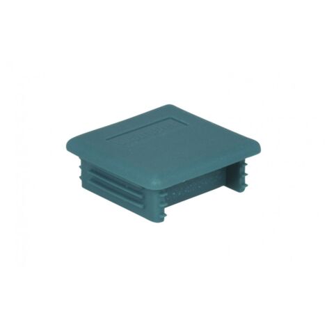 Walraven – Bouchon d'extrémité de rail 6566041 pour strut 41x41 – Polyéthylène vert – Pour finition de rails profilés – Installation facile
