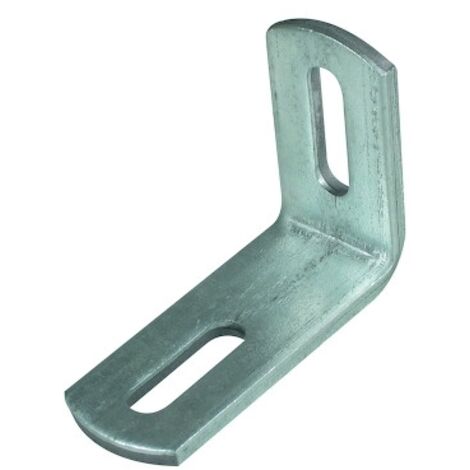 Équerre de fixation 90° en acier galvanisé – Couple maximal 15 Nm – Compatible rails WM0-35 – 6585090 – Walraven
