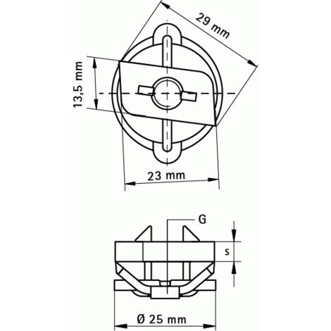 WALRAVEN Tuercas deslizantes BIS RapidRail® (ez) - Para BIS RapidRail® WM0-30 EZ M8 - 6513108