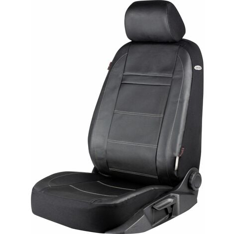 WOLTU AS7326 Auto Sitzbezüge universal Größe, 1+2 Sitzbezug Schonbezüge aus  Kunstleder schwarz : : Auto & Motorrad