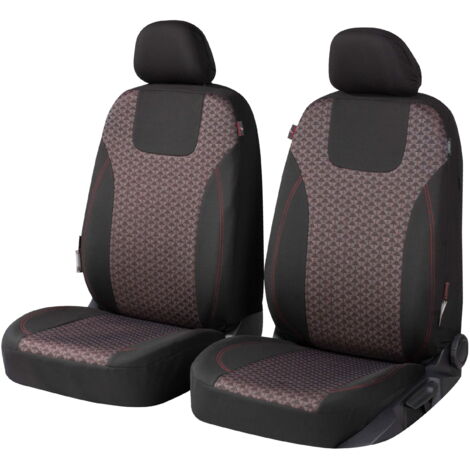 Walser Autositzbezug Redring Vordersitze Collection Premium rot-schwarz Sitzbezug