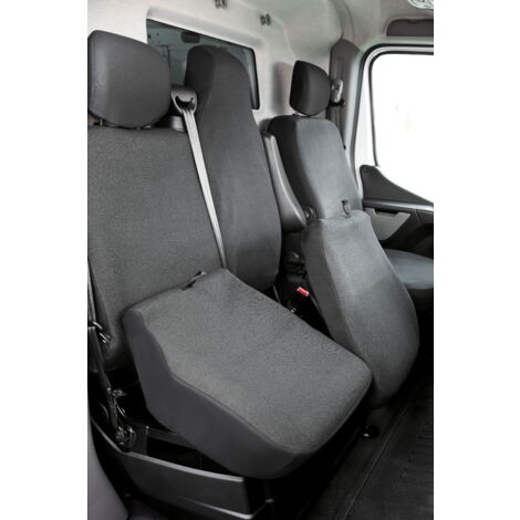 Walser – Housse de siège Transporter en tissu jacquard – Protection optimale Opel Movano, Renault Master, Nissan Interstar – Facile à nettoyer