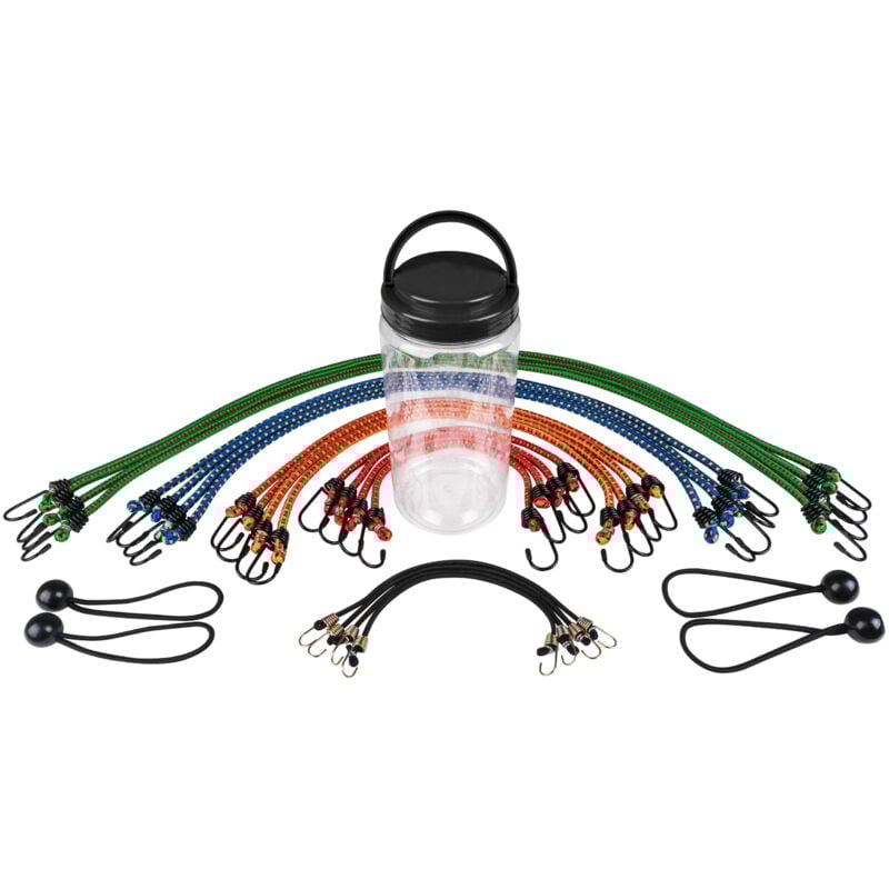 Image of Walser - Expander mit Haken Gepäckspanner 24 Stück Spanngurte