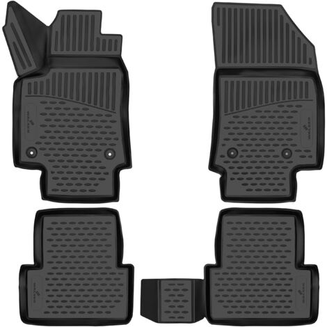 Walser – Tapis en caoutchouc XTR pour Citroen C3 Aircross II 06/2017 – Résistant aux salissures – Fixations d'origine – Protection contre chaleur et froid