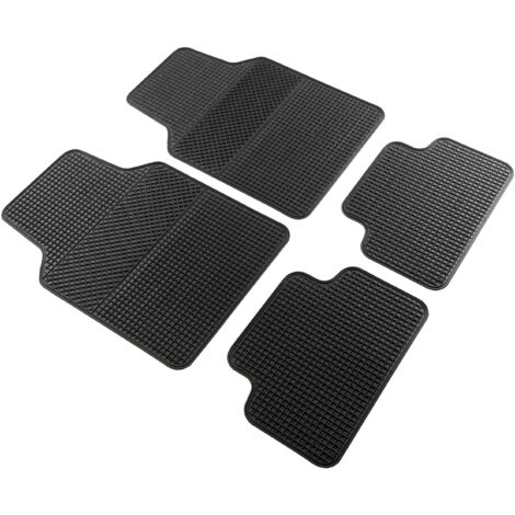 Walser Universal Fußmatten EVO Komplett-Set schwarz Fußmattenset