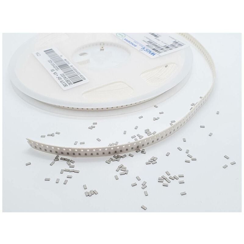 0603B333K500CT Condensateur céramique cms 0603 0.033 µF 50 v 10 % 4000 pc(s) Tape on Full reel D617452 - Walsin
