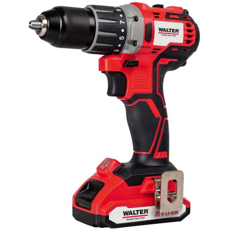 Walter Akku-Schlagbohrschrauber bürstenlos 20 V / 1x 1,5 Ah Akku + Ladegerät - 630561