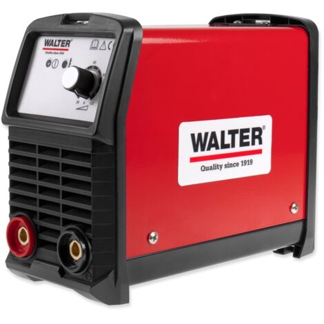 WALTER Tragbares Inverter Schweißgerät 120 A, 230 V inkl. Zubehör und Tragegurt