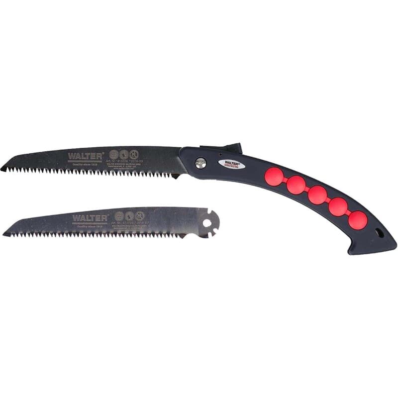 Walter Werkzeuge - Walter Universalsäge Handsäge Astsäge Bushcraft Outdoor Camping Säge Klappsäge