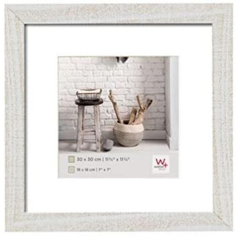 Walther Bilderrahmen, Holz, White Polar, 30 x 30 cm