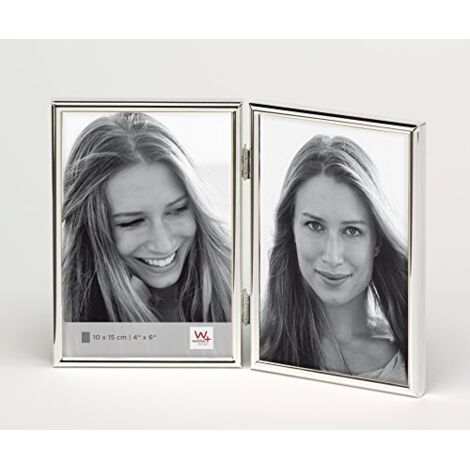 Walther Chloe Cornice Portafoto 2x10x15cm in Argento