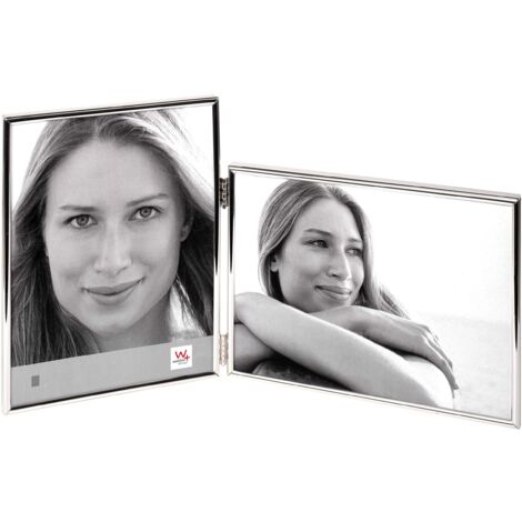 walther design argento 2X 13x18 cm Chloe Cornice Ritratto WD118S