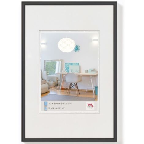 Walther Design Bilderrahmen New Lifestyle 40x50 cm Schwarz