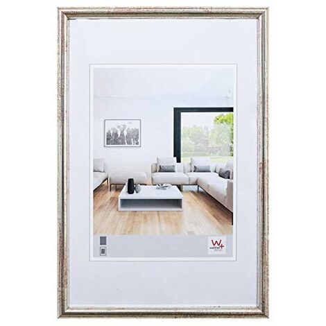 Cornice in legno Design barocco Walther Antracite 13 x 18 cm 