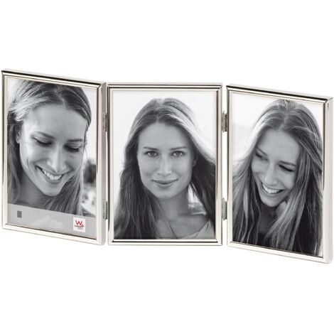 walther design cornice portafoto silver 3x 10x15 cm Chloe Cornice per Ritratto WD315S