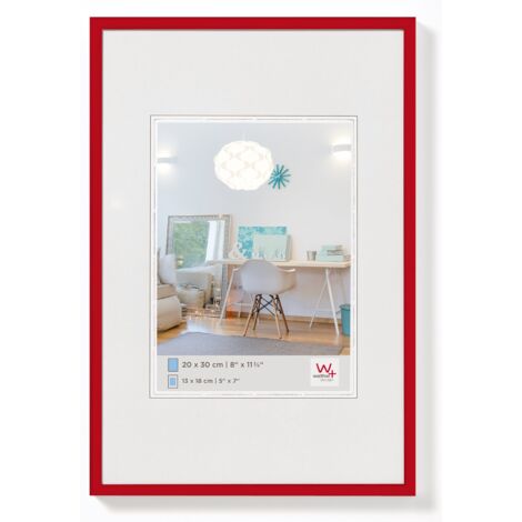 walther design cornice rossa 10 x 15 cm Nuovo stile di vita Cornice in plastica KV015R