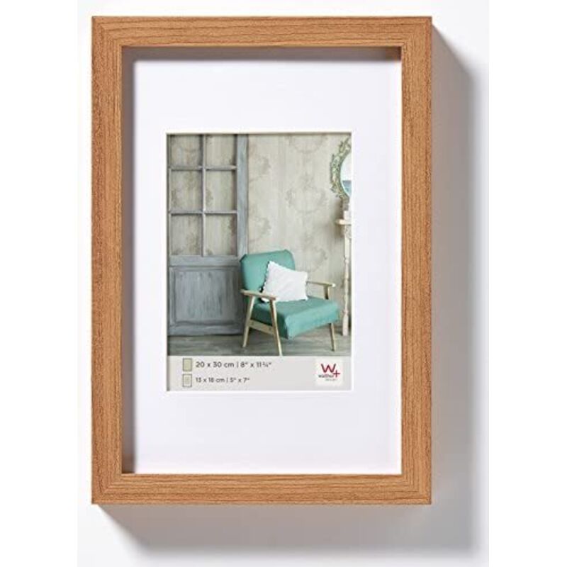 walther design Bilderrahmen Stockholm 23,0 x 33,0 cm buche