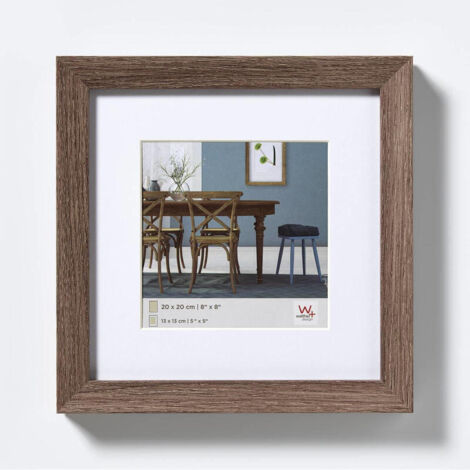 Walther Design EF330N Fiorito, marco de madera 30x30 cm, nuez
