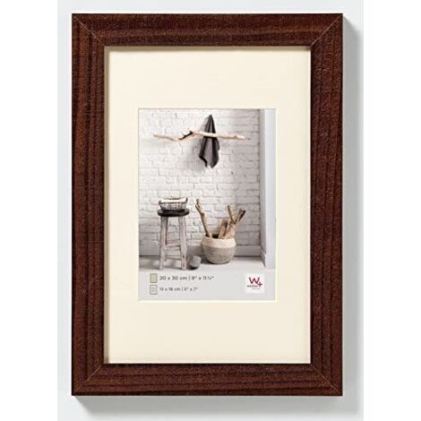 Walther Design Home Bilderrahmen Nussbaum 15x20 cm