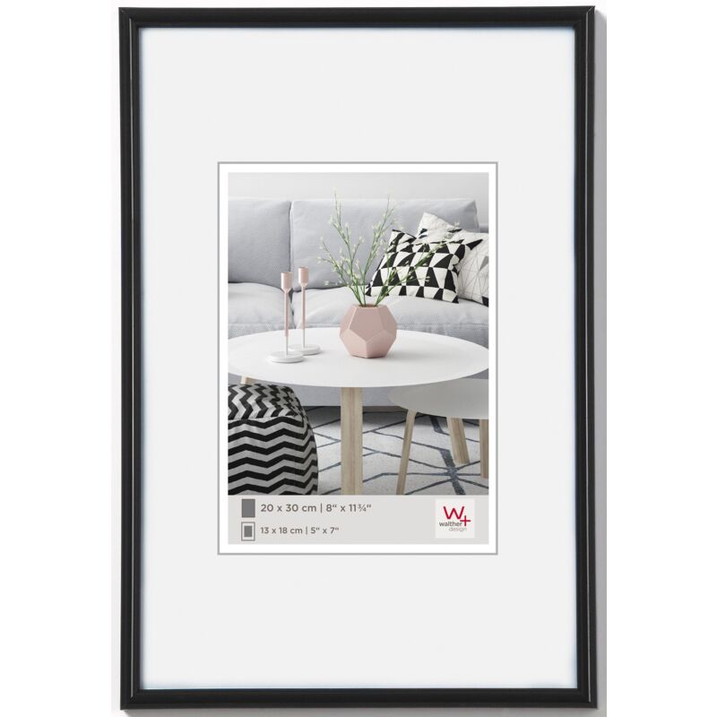 KB400H Galeria, Cornice in Plastica, Nero, 40 x