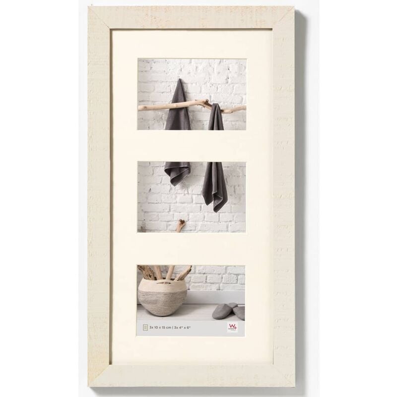 

Walther Design Marco de foto Home blanco 3x10x15 cm - Blanco