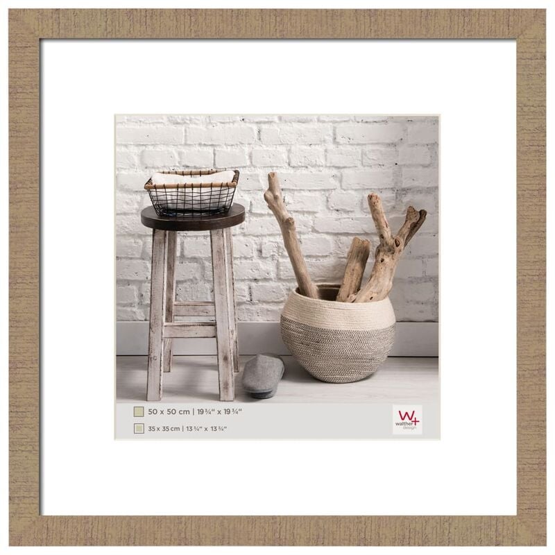 

Walther Design Marco de foto Home marrón 50x50 cm - Marrón
