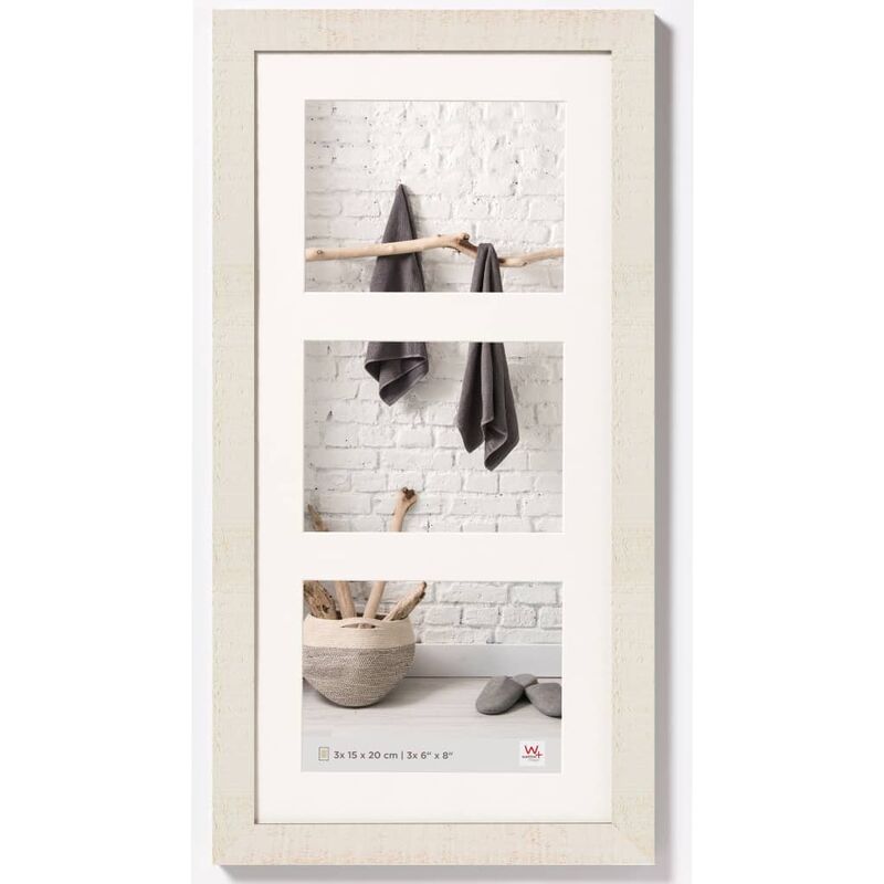 

Walther Design Marco de fotos Home blanco 3x15x20 cm - Blanco