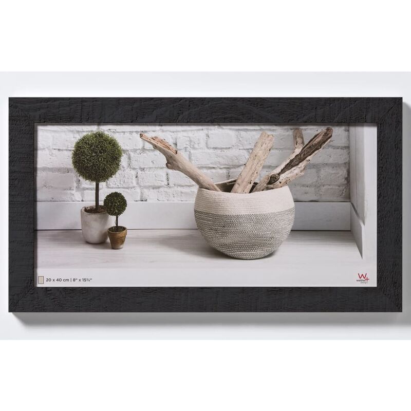 

Walther Design Marco de fotos Home negro 20x40 cm - Negro