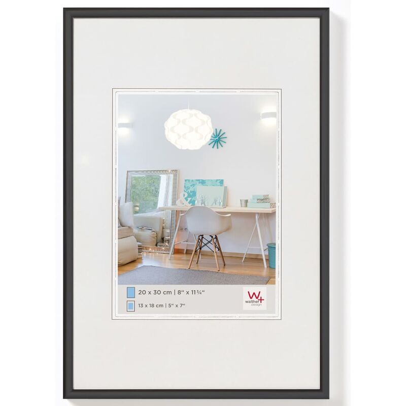 

Walther Design Marco de fotos New Lifestyle negro 60x80 cm - Negro