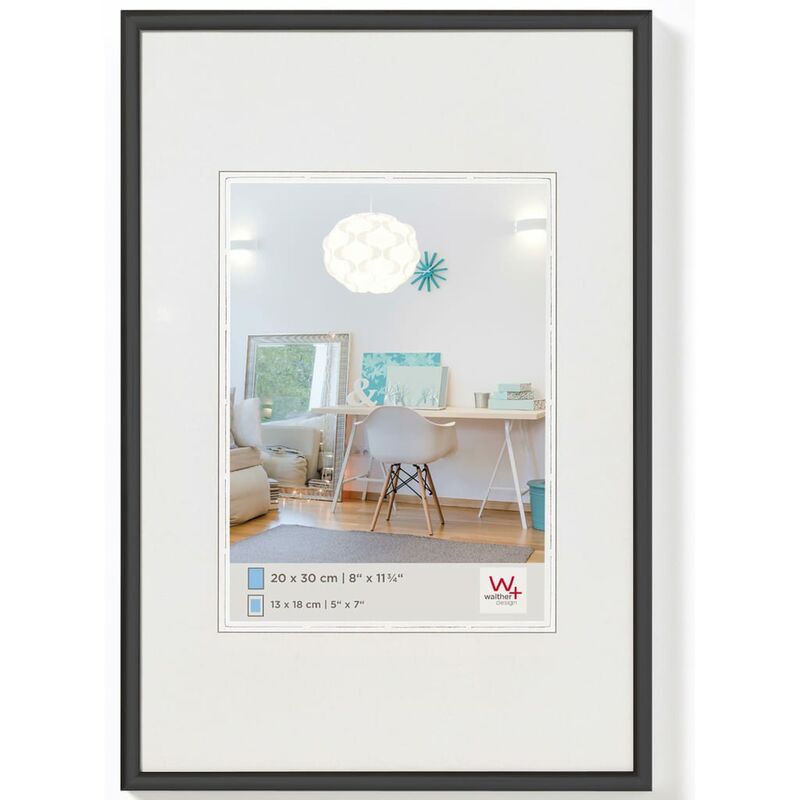 

Walther Design Marco de fotos New Lifestyle negro 70x100 cm - Negro