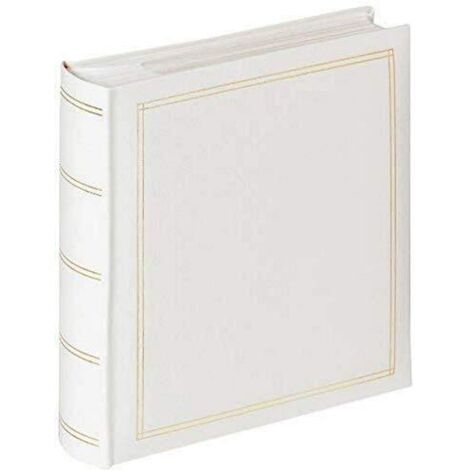 Walther Design ME-138-W Album Ad Inserimento per Bambini per 200 Foto, PVC, Bianco, 21 x 5 x 22 cm