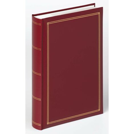 Walther Design ME-140-R Album Ad Inserimento Monza 300 Foto, PVC, Rosso, 10x15 cm