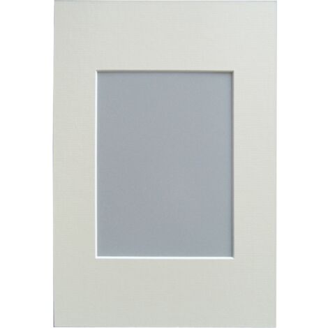 walther design passe-partouts Crema per Dimensioni Cornice: 30 x 40 cm, Dimensioni Immagine: 20 x 28 cm passepartouts PA040C