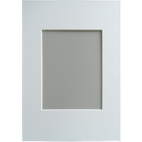 Walther Design Passepartout Per Cornice, Formato Passepartout 20x30 cm, Formato Immagine 13x18 cm, Neve Bianco