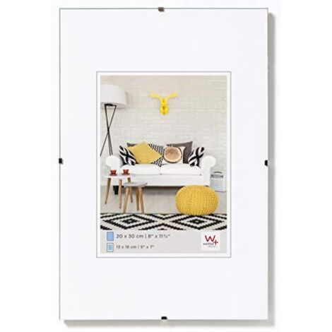 walther design portafoto in vetro trasparente18 x 24 cm portafoto senza cornice RB824K