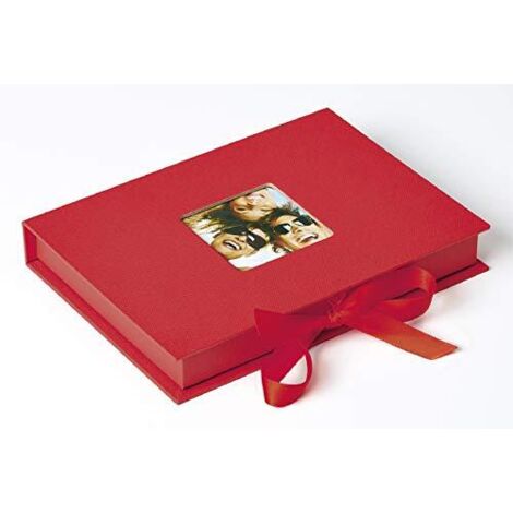 walther designScatole portaoggetti rosse con apertura per coperchio, Fun FB-112-R