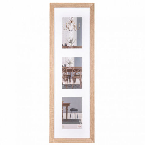Walther Fiorito eiche hl.3x10x15 Holz inkl. Passepartout EF315VE Galerierahmen