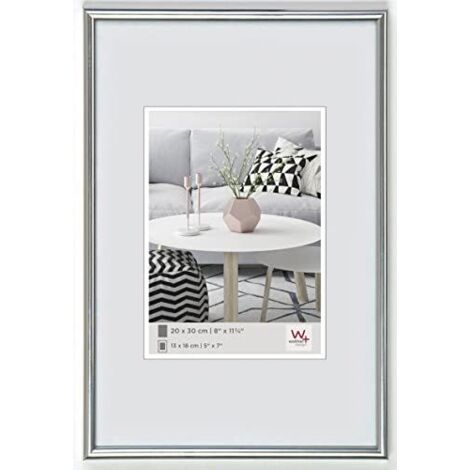 Walther Gallery Silver Plastic Photo Frame 20 x 30 cm