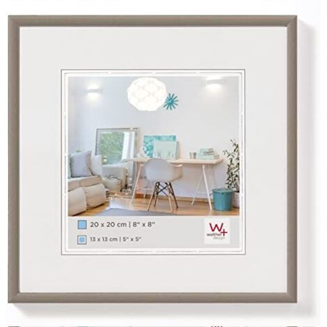 Walther New Lifestyle 20x20 Kunststoff stahl KV220D Wandrahmen