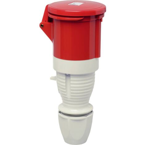 Walther Werke 362 Connecteur CEE Rouge 63A 5 Broches